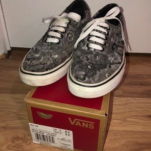 Vans with moon pattern